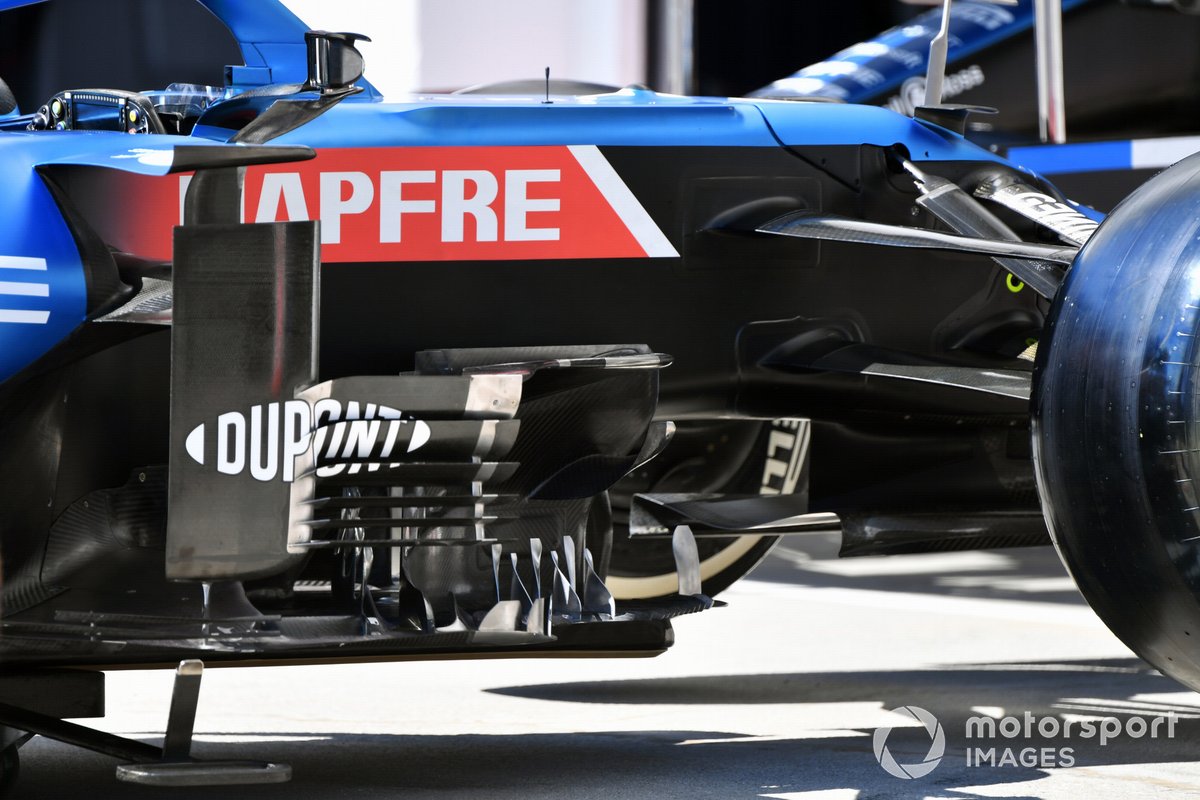 Détail de la planche de barge Alpine A521