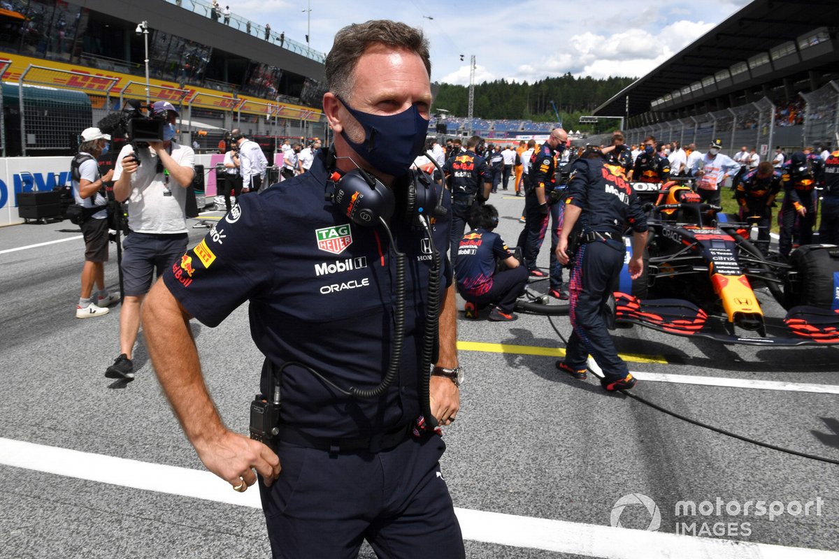 Christian Horner, directeur d'équipe, Red Bull Racing