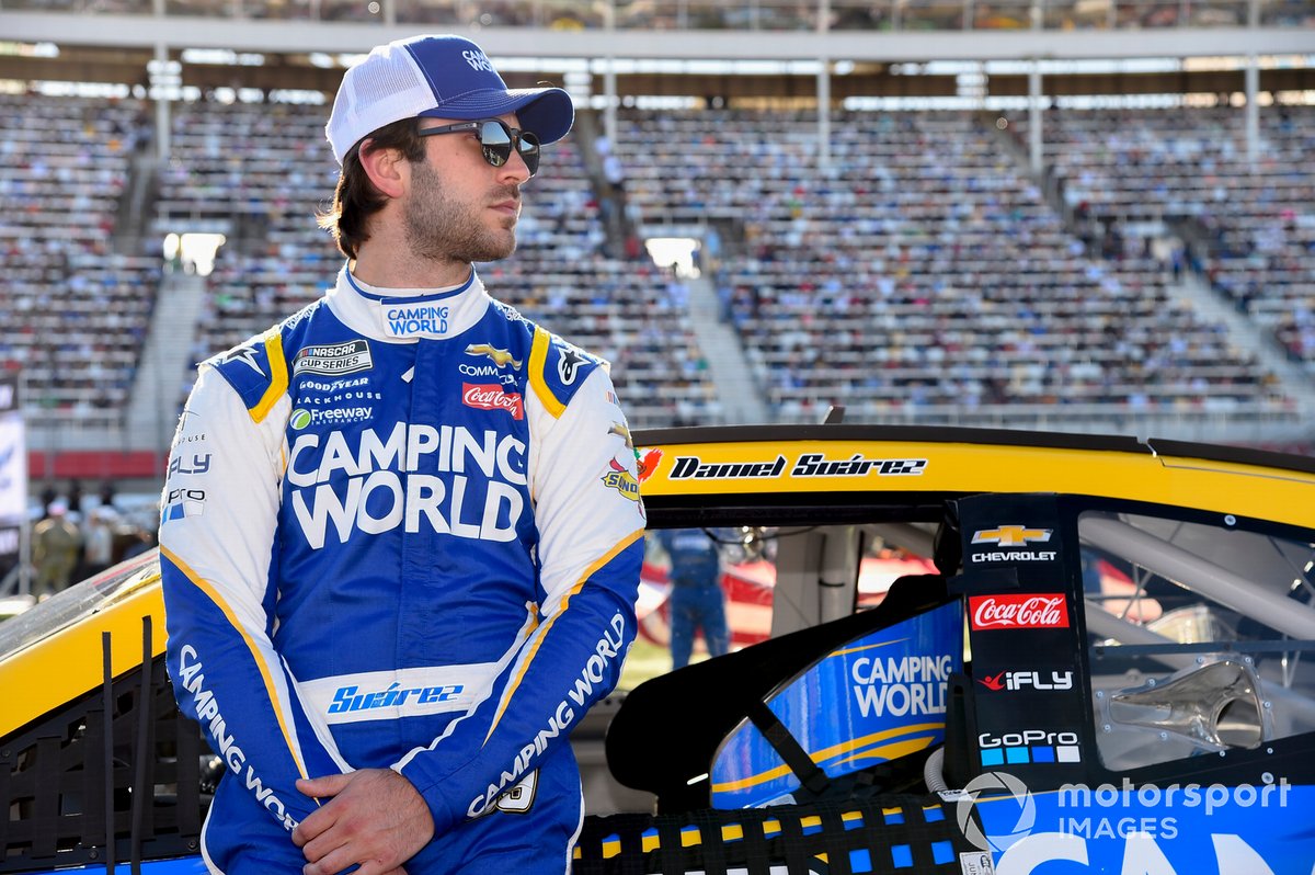 Daniel Suarez, TrackHouse Racing, Chevrolet Camaro Camping World