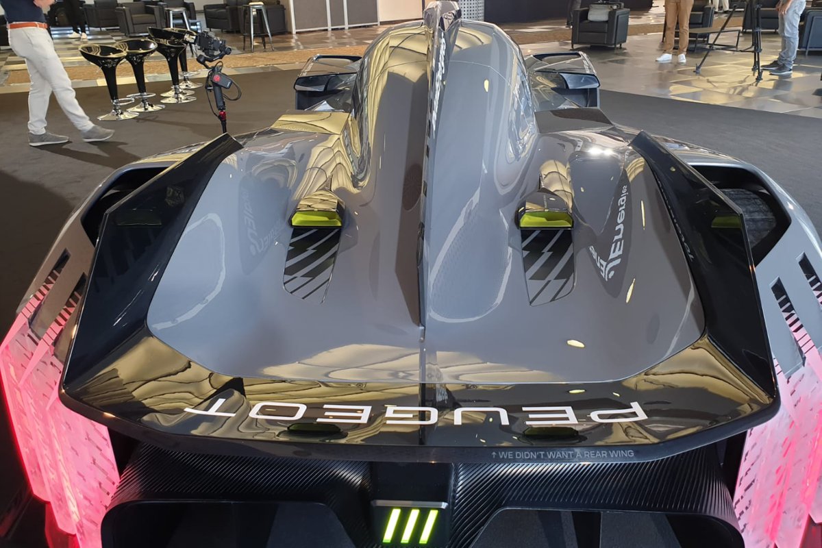 Détail Peugeot Hypercar 9X8