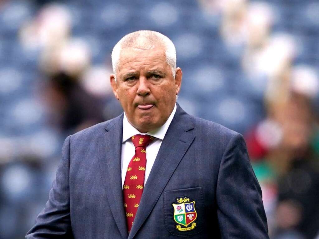 Warren Gatland demande aux Lions de s’exprimer lors du choc des Sharks