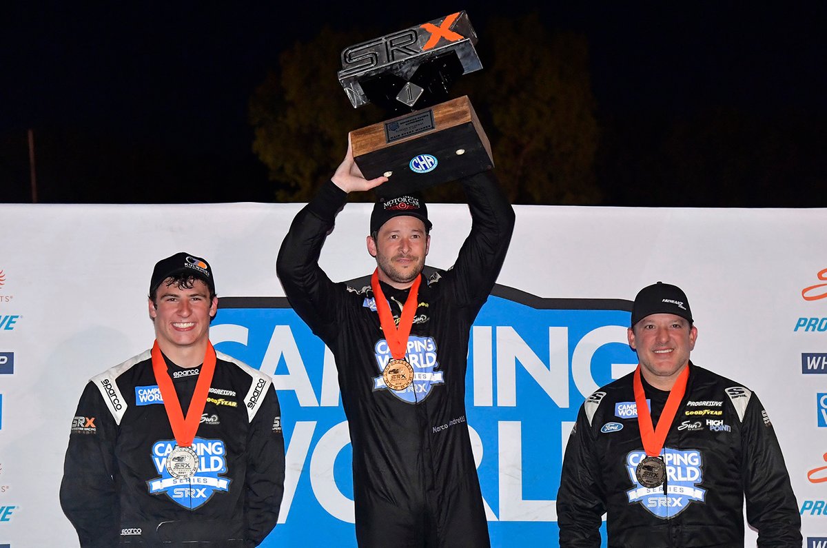 Vainqueur de la course Marco Andretti