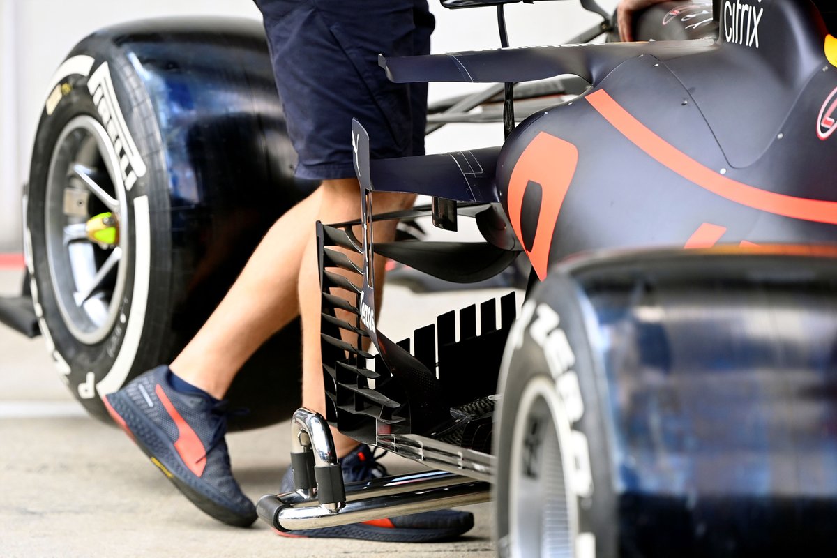 Détail de la Red Bull Racing RB16B