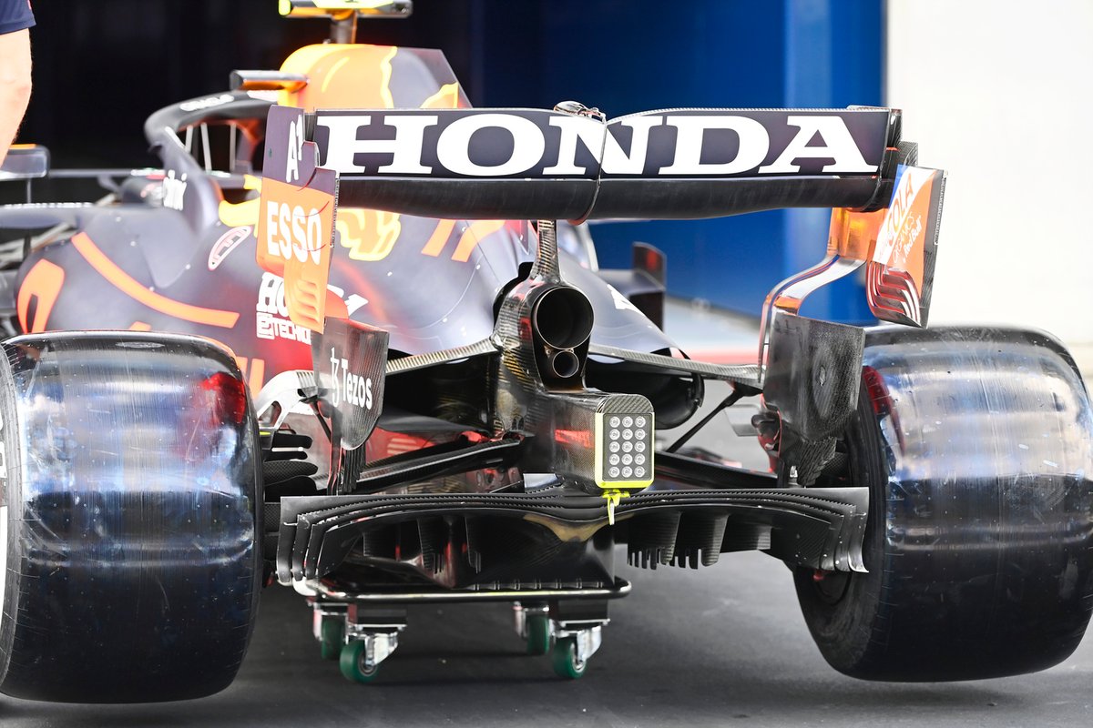 Détail arrière Red Bull Racing RB16B