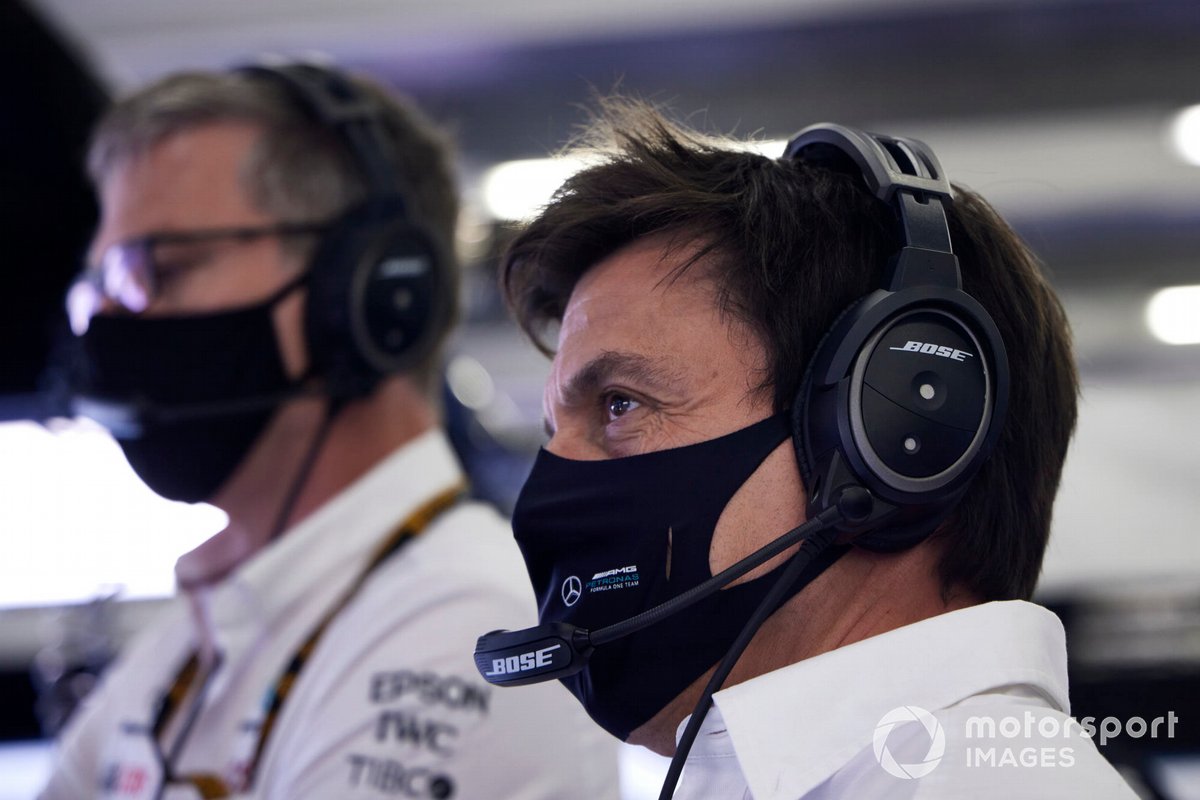 Toto Wolff, directeur d'équipe et PDG, Mercedes AMG