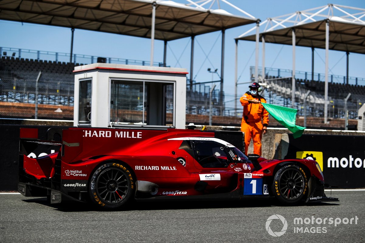 #1 Richard Mille Racing Team Oreca 07 - Gibson LMP2 de Tatiana Calderon, Sophia Floersch, Beitske Visser 
