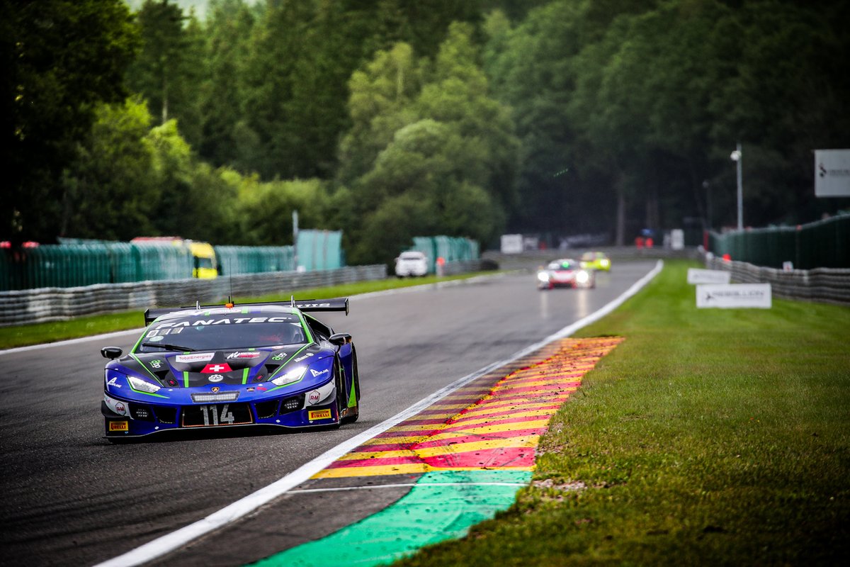 #114 Emil Frey Racing Lamborghini Huracan GT3 Evo : Arthur Rougier, Konsta Lappalainen, Jack Aitken