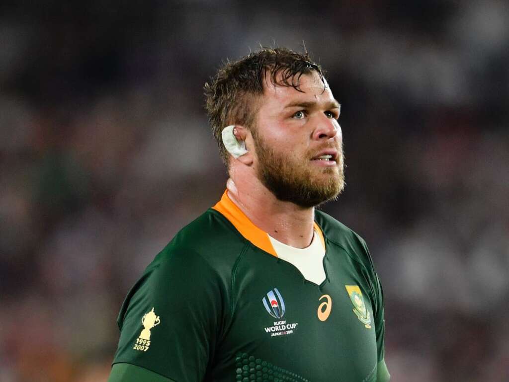Duane Vermeulen de retour avec l’équipe d’Afrique du Sud après une blessure à la cheville