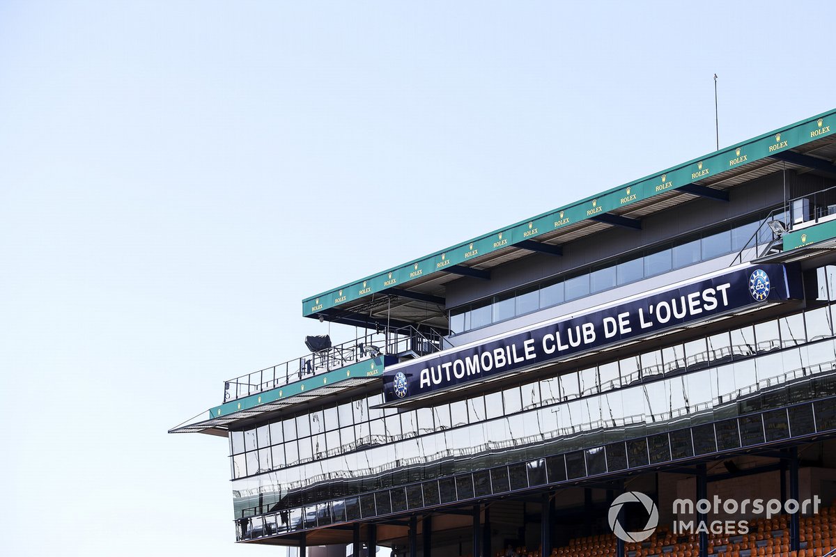 Une vue du circuit du Mans