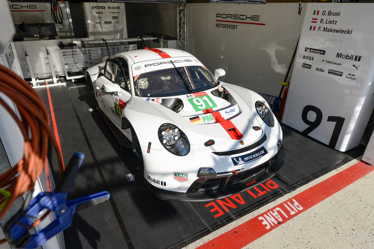 #91 Porsche GT Team Porsche 911 RSR - 19 LMGTE Pro, Gianmaria Bruni, Richard Lietz, Frédéric Makowiecki