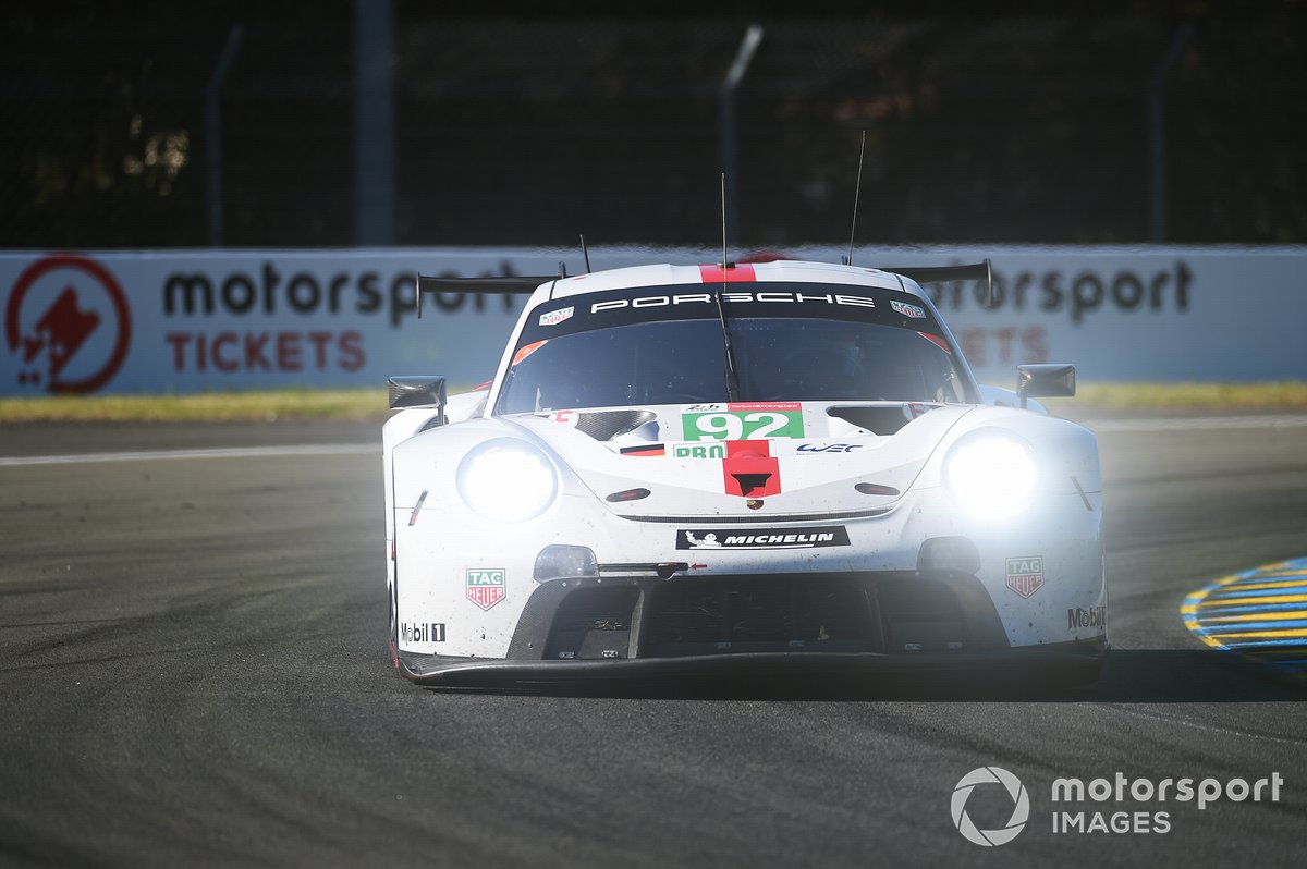 #92 Porsche GT Team Porsche 911 RSR - 19 LMGTE Pro de Kevin Estre, Neel Jani, Michael Christensen