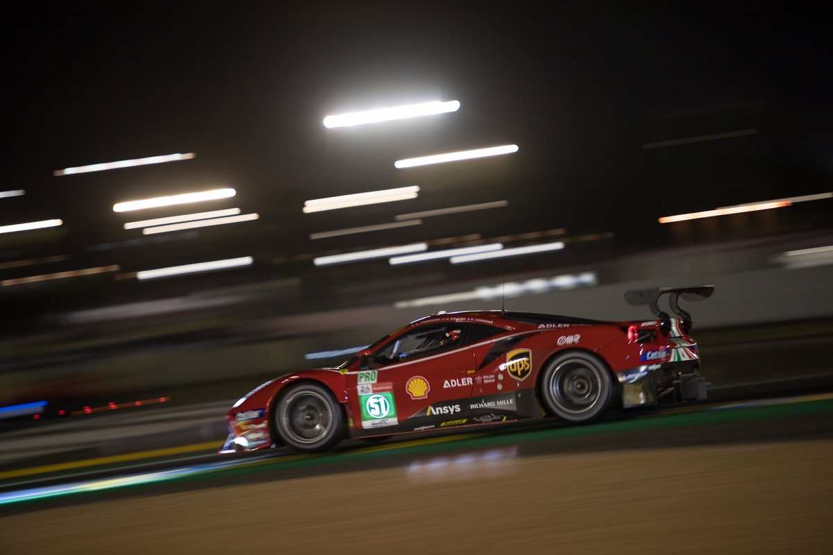 #51 AF Corse Ferrari 488 GTE EVO LMGTE Pro, Alessandro Pier Guidi, James Calado, Come Ledogar