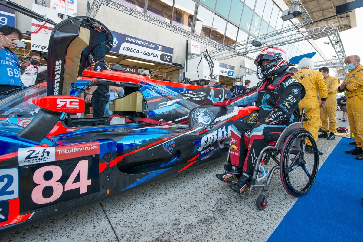 #84 Association Srt41 Oreca 07 - Voiture innovante Gibson, Takuma Aoki