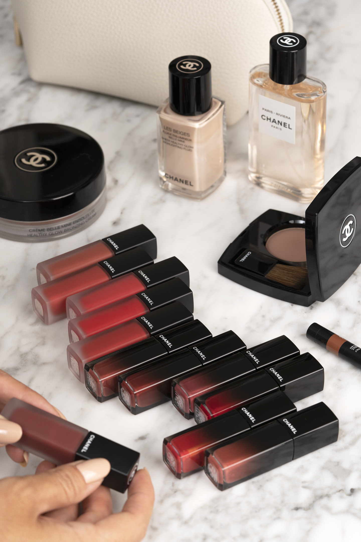 Nouvelles nuances Chanel Rouge Allure Laque et Ink Fusion Review Swatches