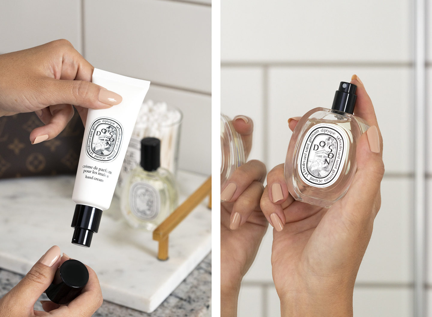 Diptyque Do Son Crème Mains et Mini Parfum + Brume Cheveux