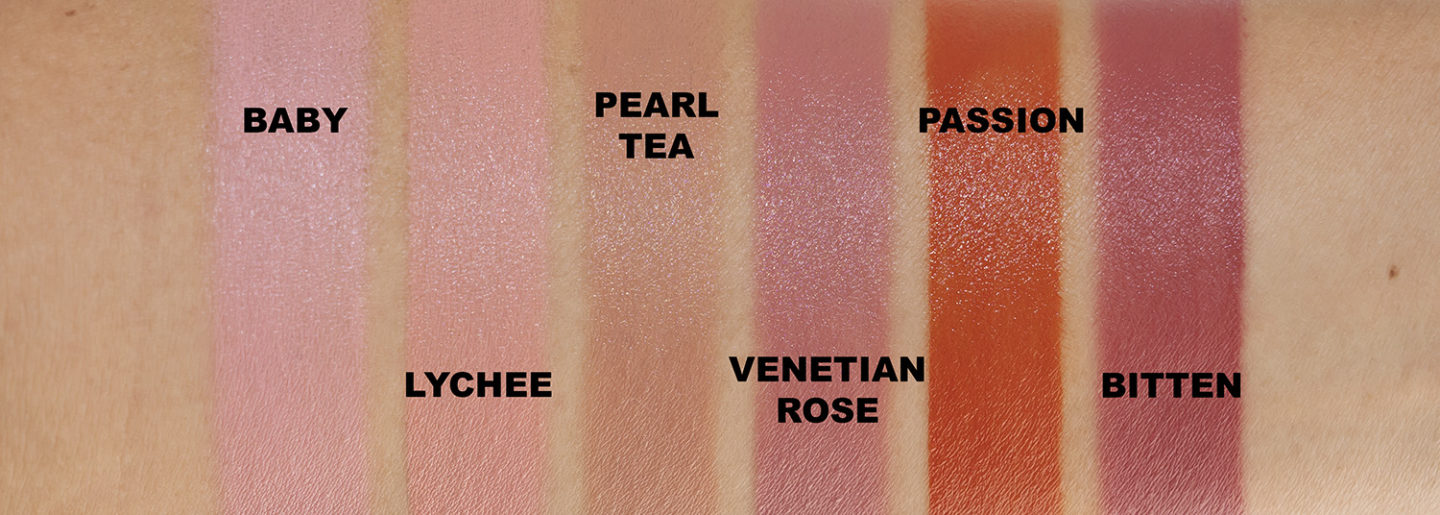 Nuancier EM Cosmetics So Soft Blush