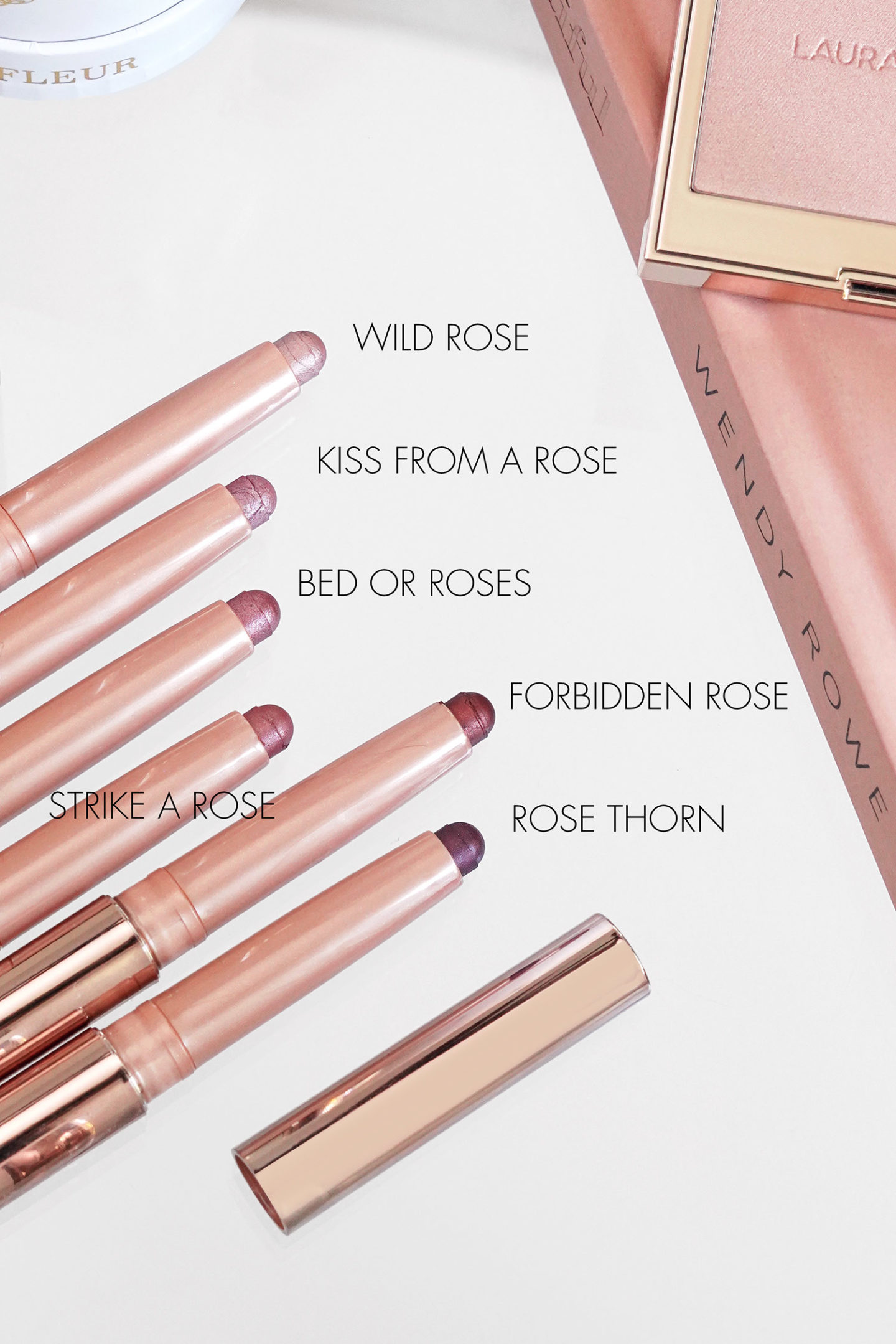 Couleurs pour les yeux Laura Mercier Rose Glow Caviar Stick 