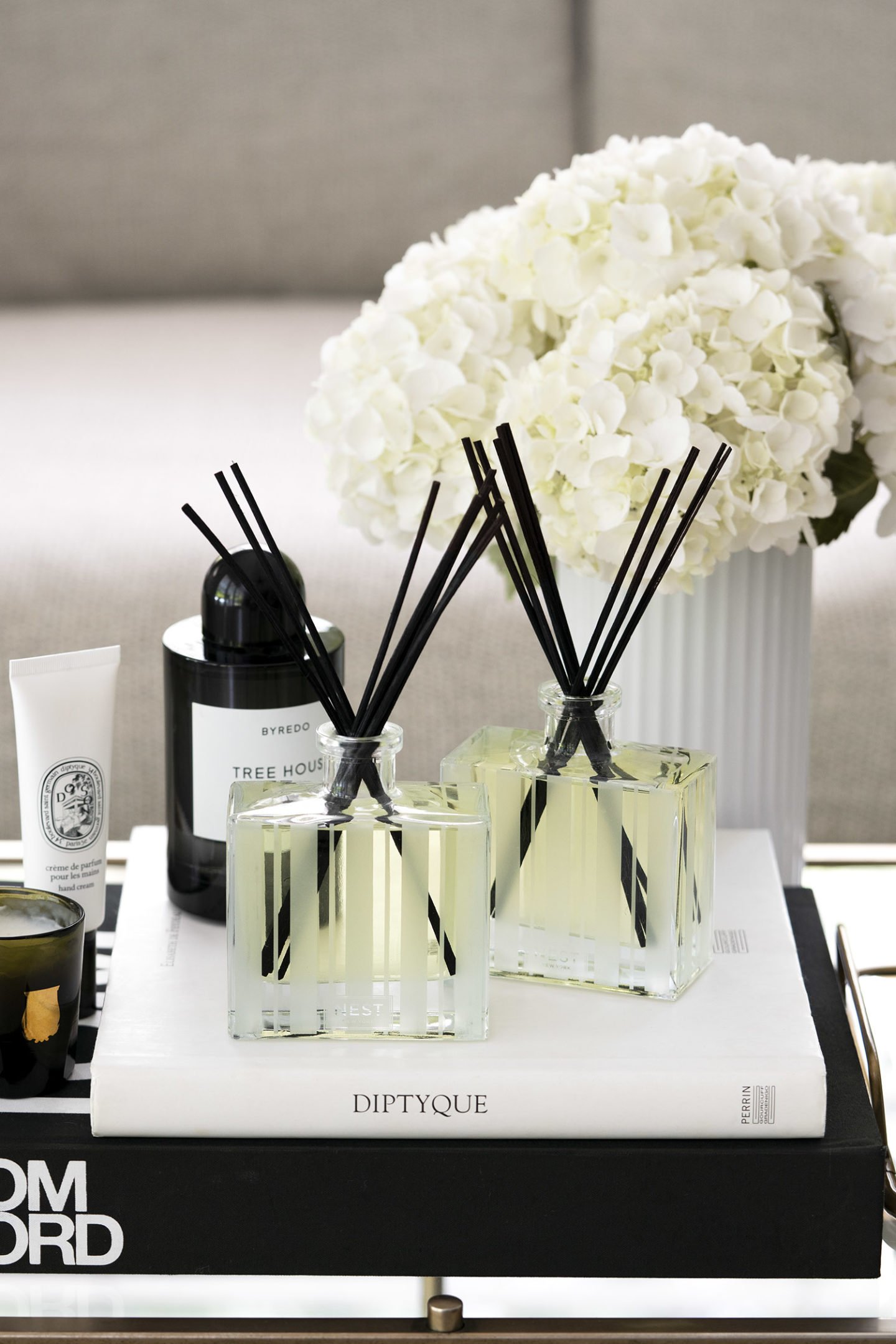 Ensemble de diffuseurs en bambou et pamplemousse NEST