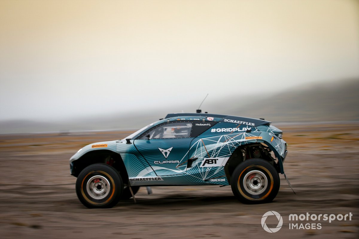 Jutta Kleinschmidt/Mattias Ekström, ABT CUPRA XE
