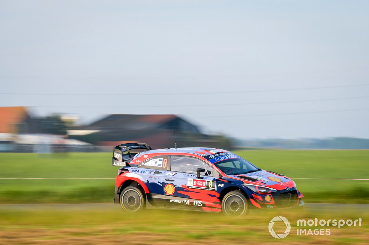 Ott Tänak, Martin Järveoja, Hyundai Motorsport Hyundai i20 Coupé WRC