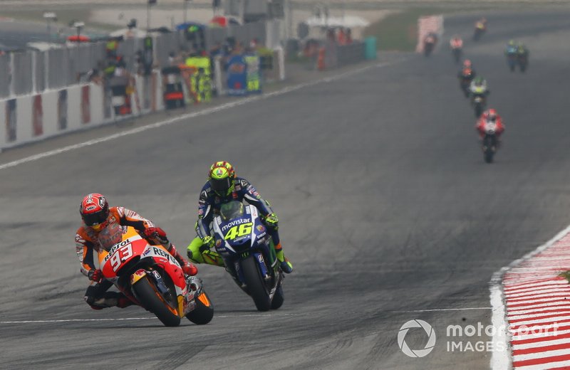 Valentino Rossi, Yamaha Factory Racing, Marc Marquez, Repsol Honda Team