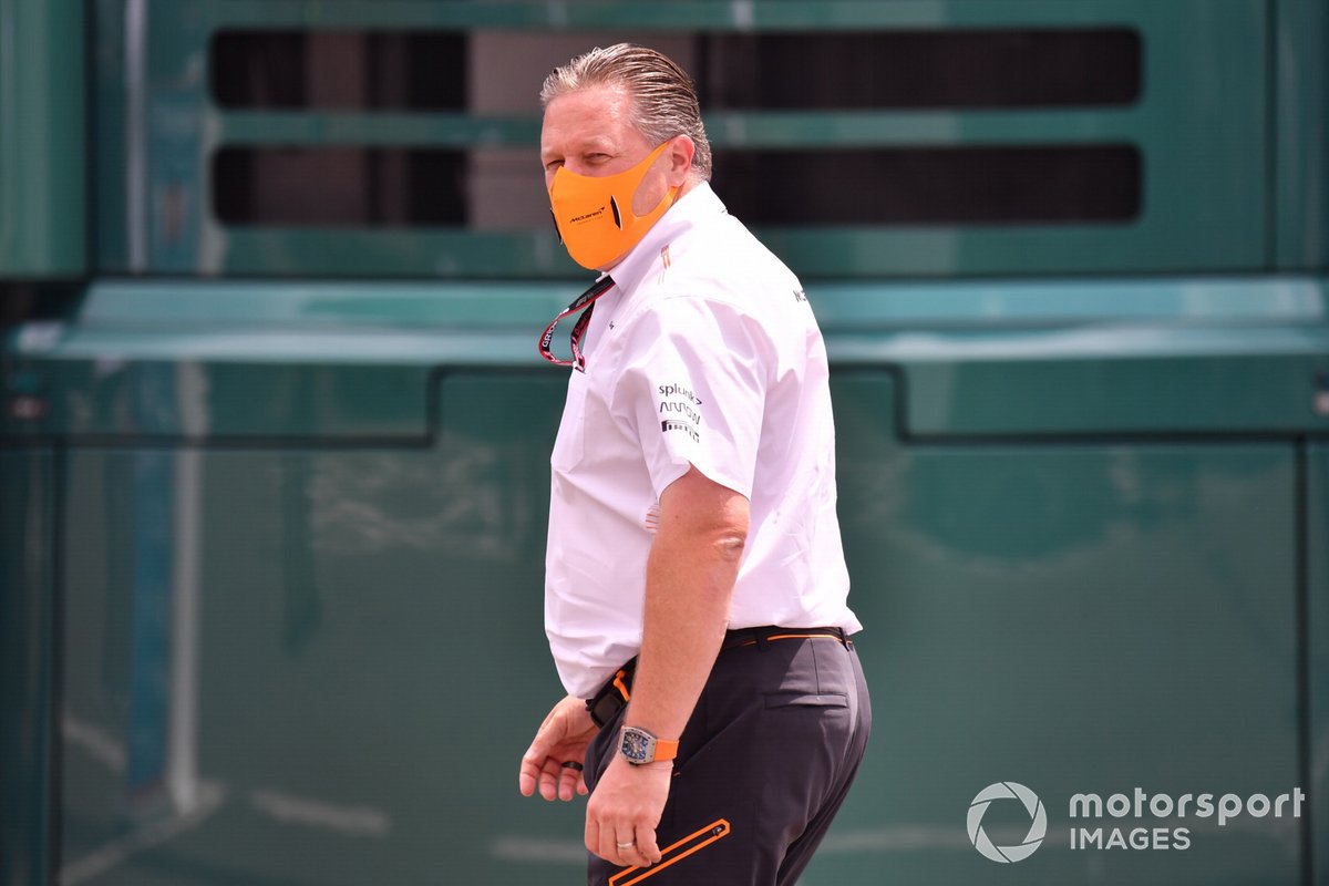 Zak Brown, PDG, McLaren Racing