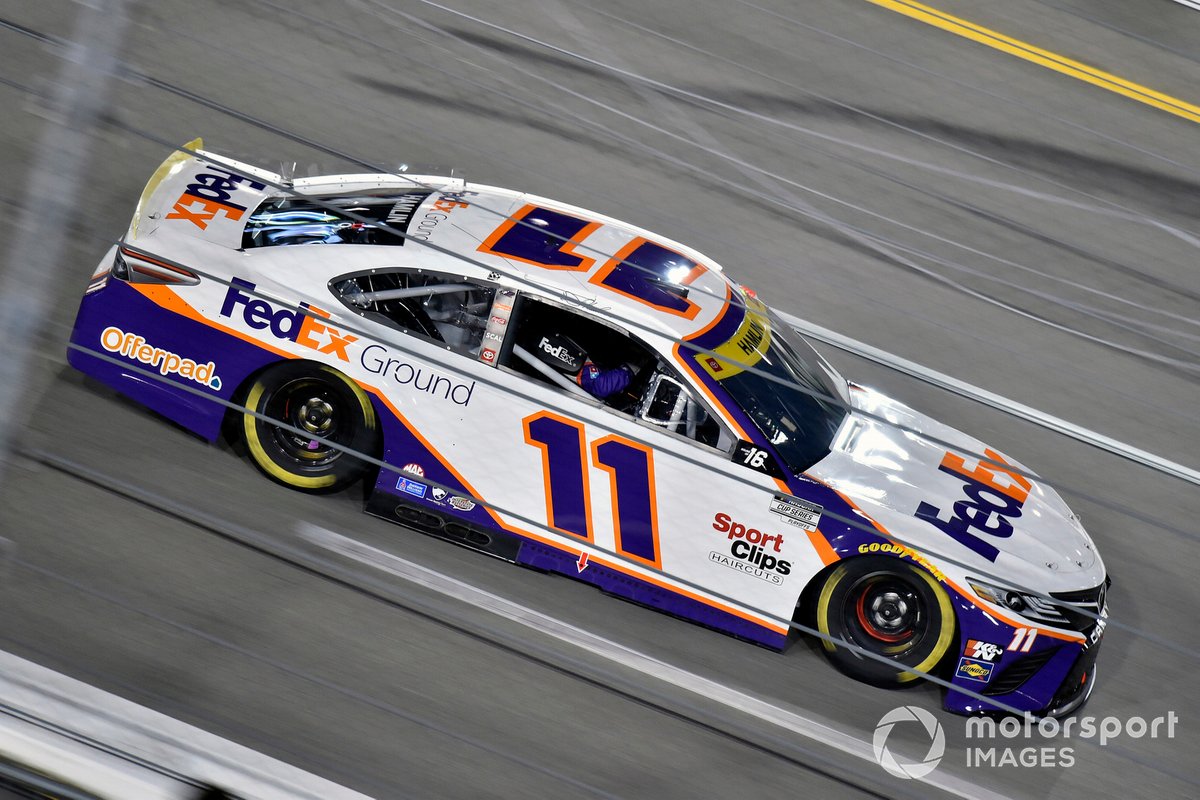 Denny Hamlin, Joe Gibbs Racing, Toyota Camry FedEx Ground