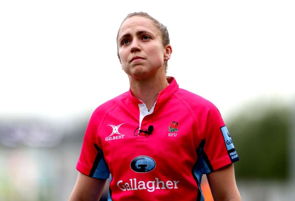 Sara Cox deviendra la première femme à arbitrer un match de Gallagher Premiership