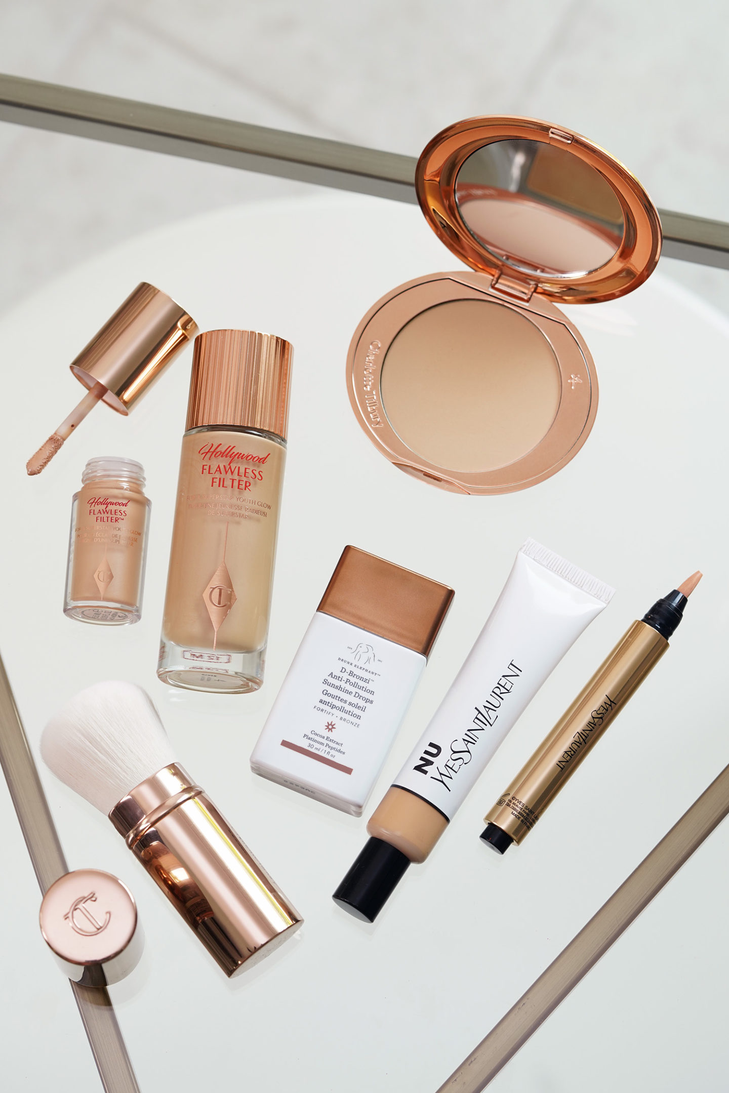 Meilleurs produits de base Charlotte Tilbury, Drunk Elephant, YSL