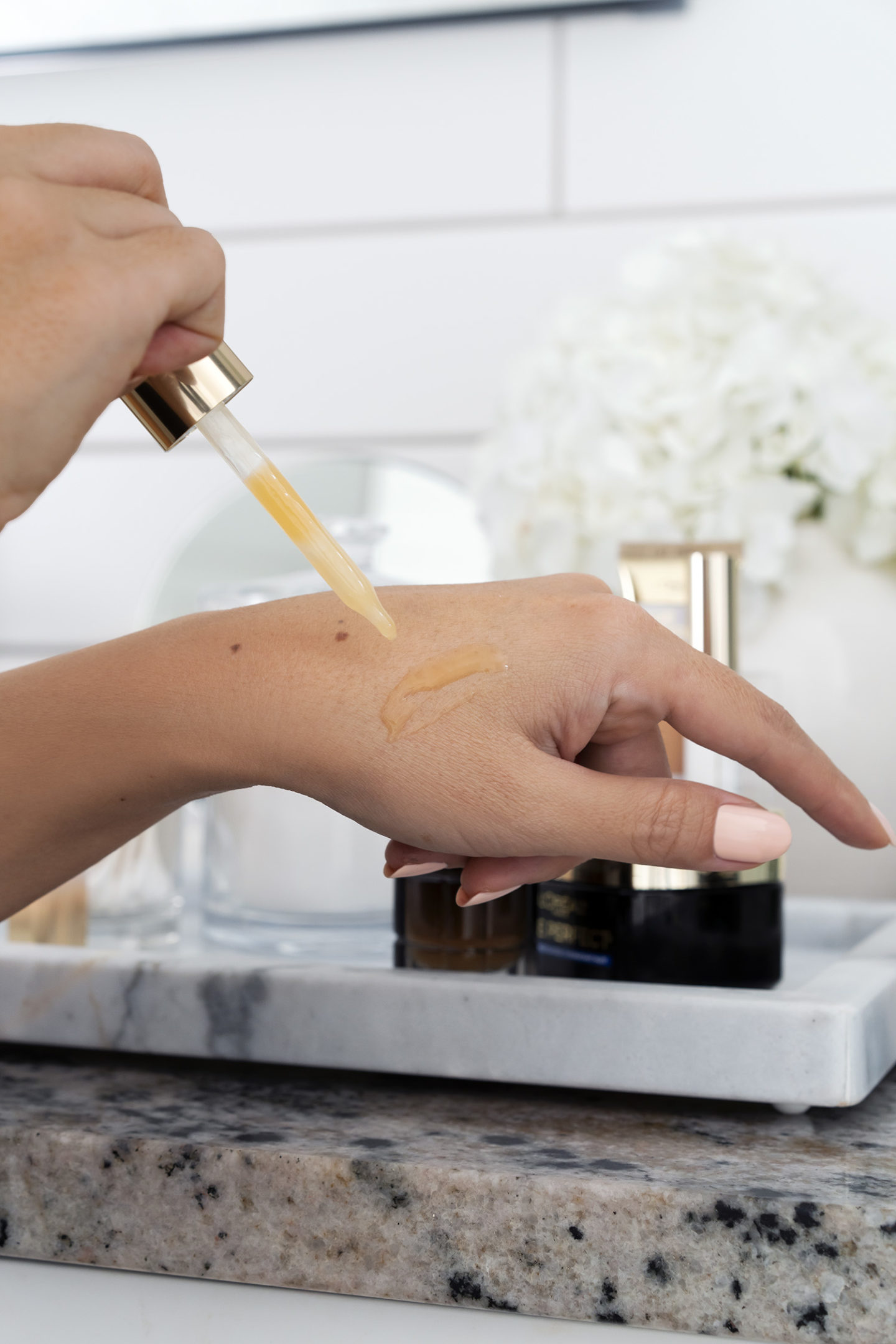 L'Oréal Age Perfect Cell Renewal Midnight Serum examen de la routine de nuit