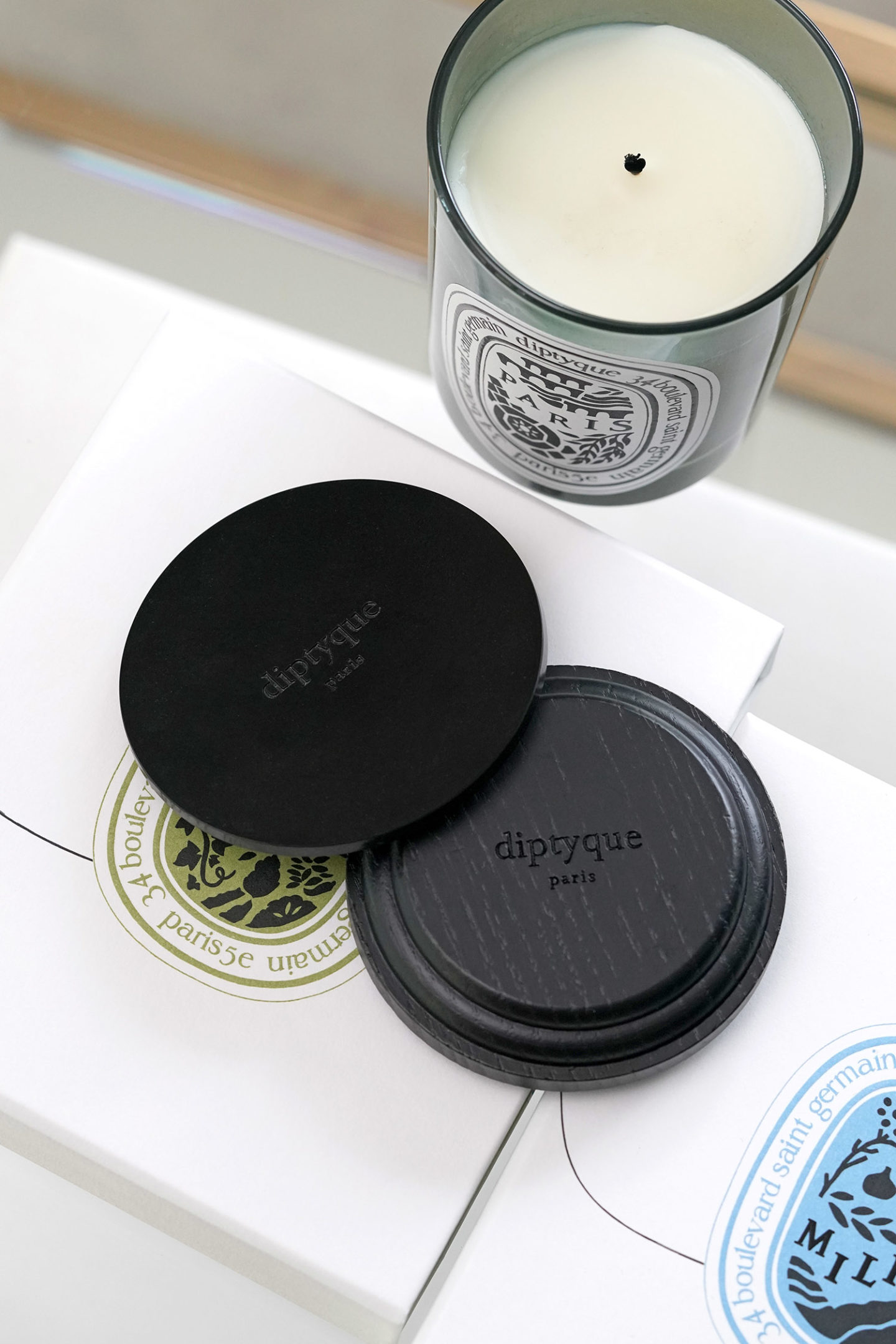 Couvercles de bougies Diptyque