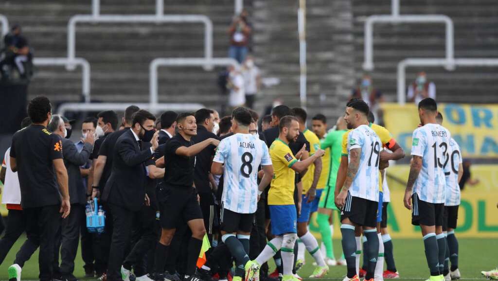 Les éliminatoires de la Coupe du monde Brésil-Argentine ont été annulés après que les responsables de la santé se soient opposés à la participation de joueurs basés en Angleterre