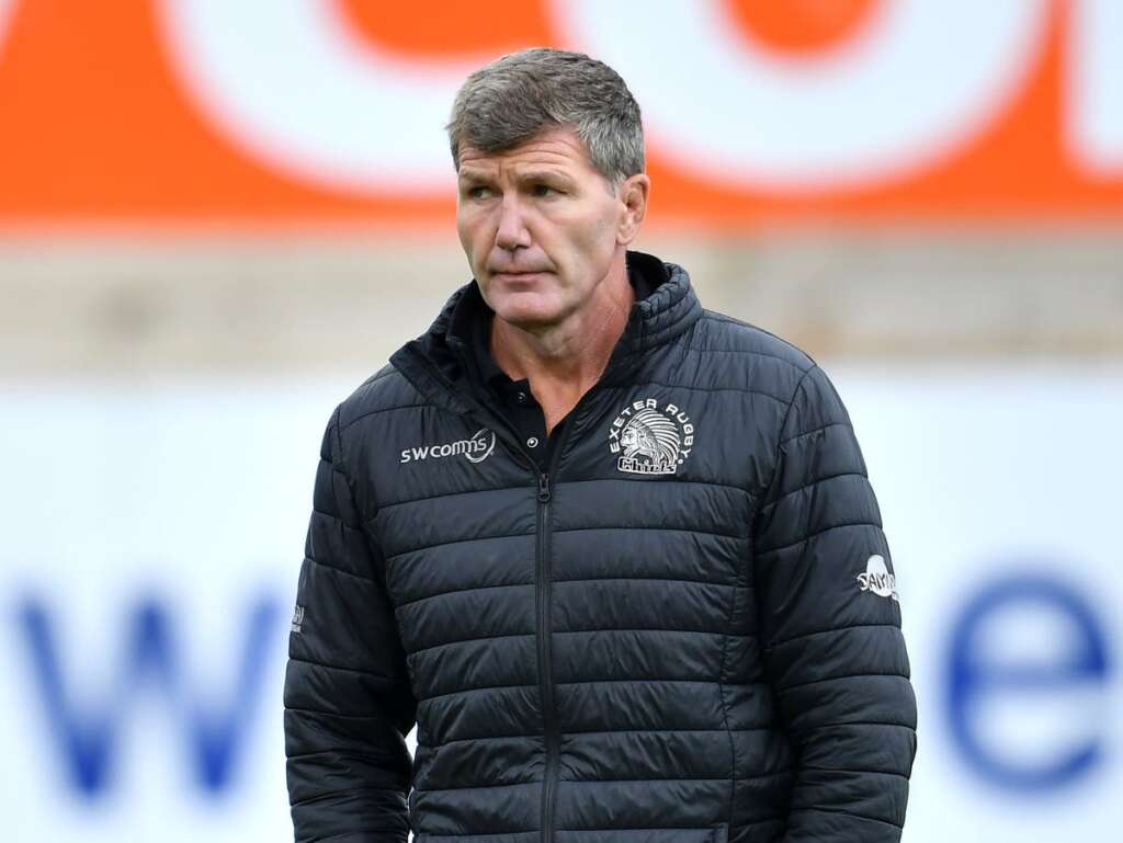 Premiership Gallagher: l’entraîneur d’Exeter, Rob Baxter, célèbre le retour de haut niveau pour ses rivaux Saracens