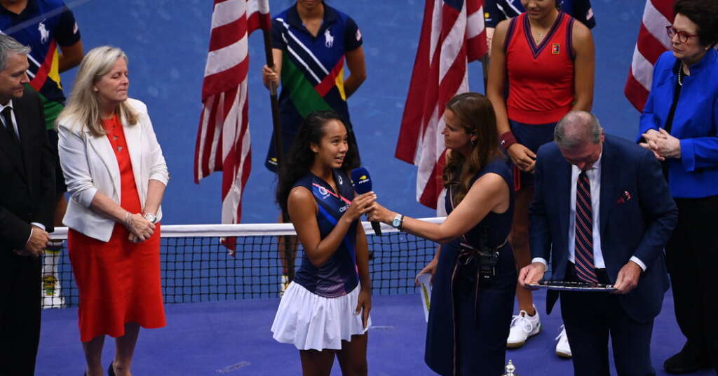 À l’US Open, Leylah Fernandez propose un déménagement le 11 septembre