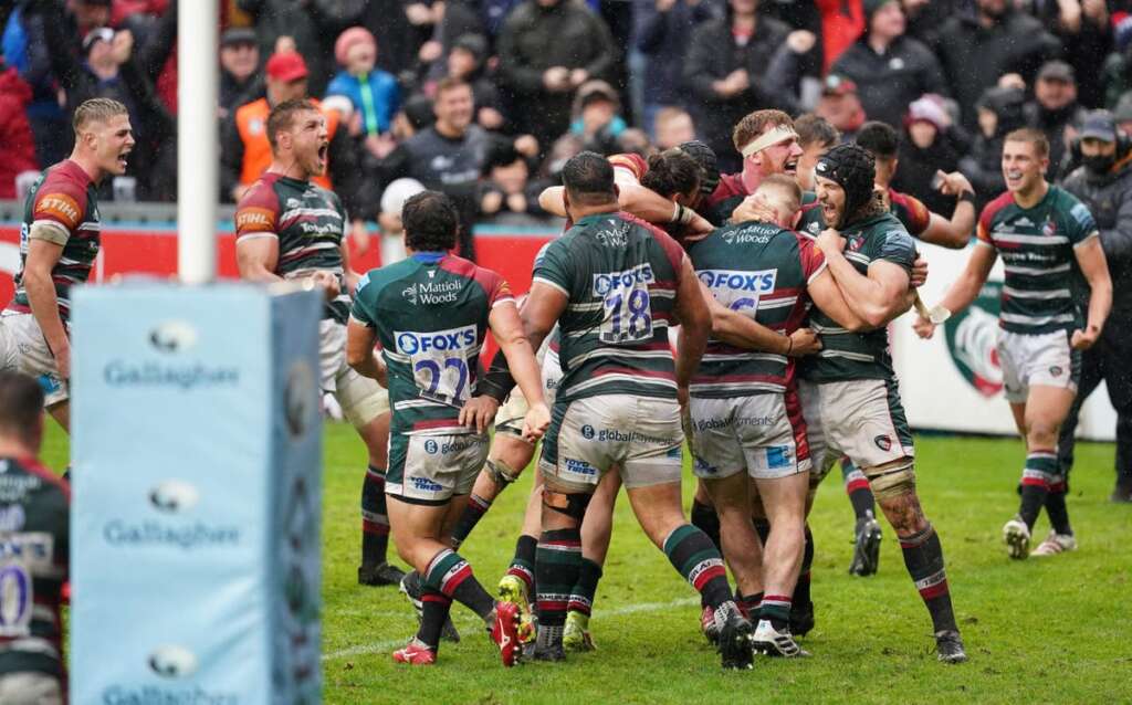 Leicester arrache la victoire dans les arrêts de jeu contre les Saracens