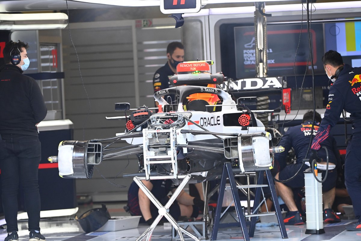 Détail de la Red Bull Racing RB16B
