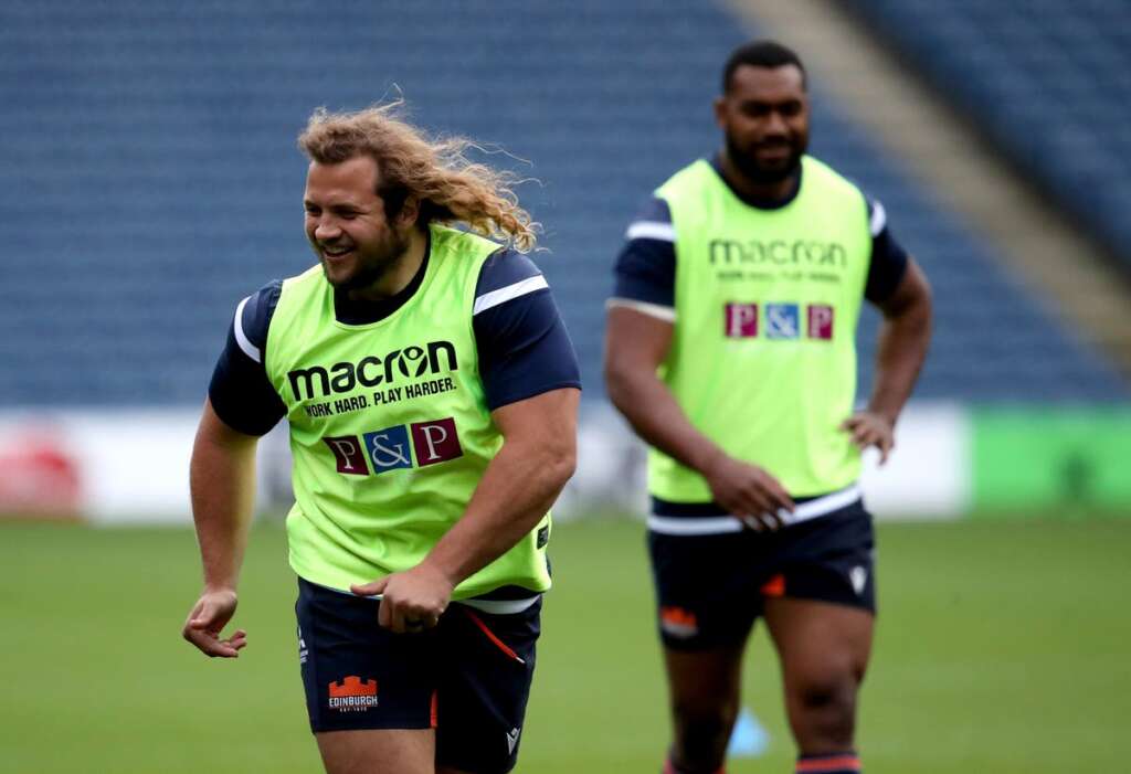 Pierre Schoeman d’Édimbourg, l’un des quatre nouveaux visages de l’équipe écossaise à affronter les Tonga