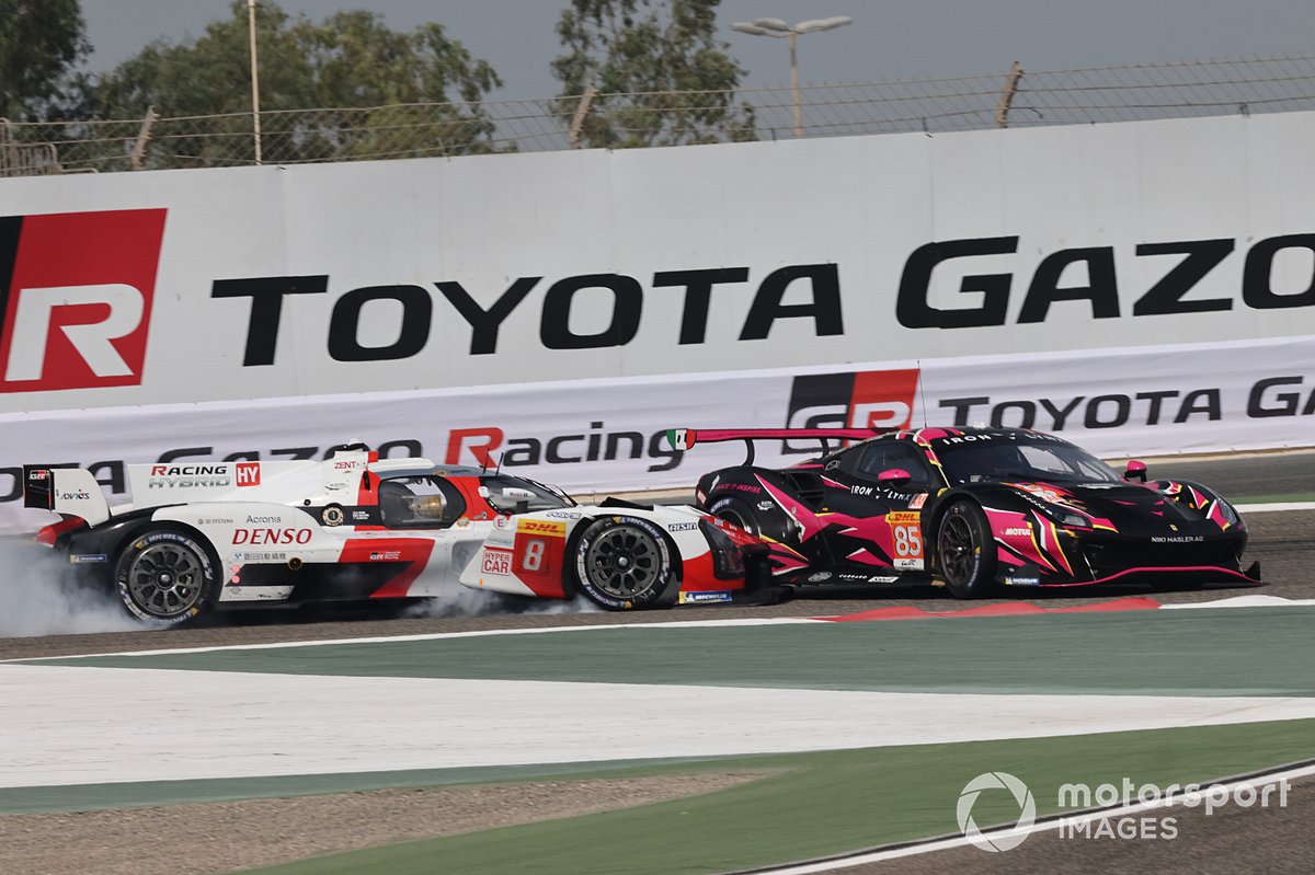 Crash de la Toyota Gazoo Racing n°8 Toyota GR010 - Hybride : Sébastien Buemi, Kazuki Nakajima, Brendon Hartley