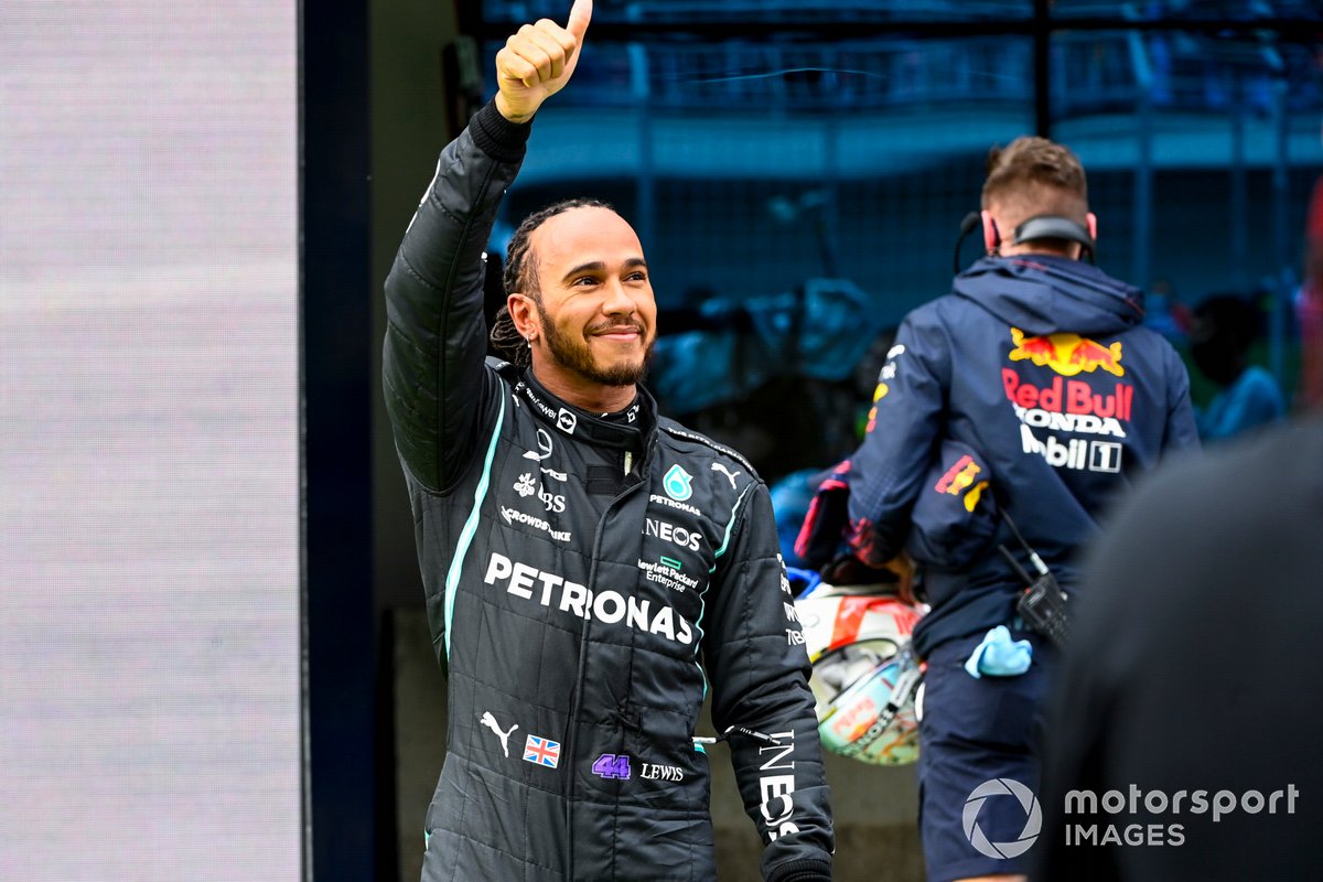 Pôle homme Lewis Hamilton, Mercedes