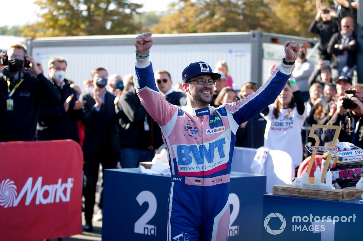 Vainqueur de la course et Champion Maximilian Götz, Haupt Racing Team