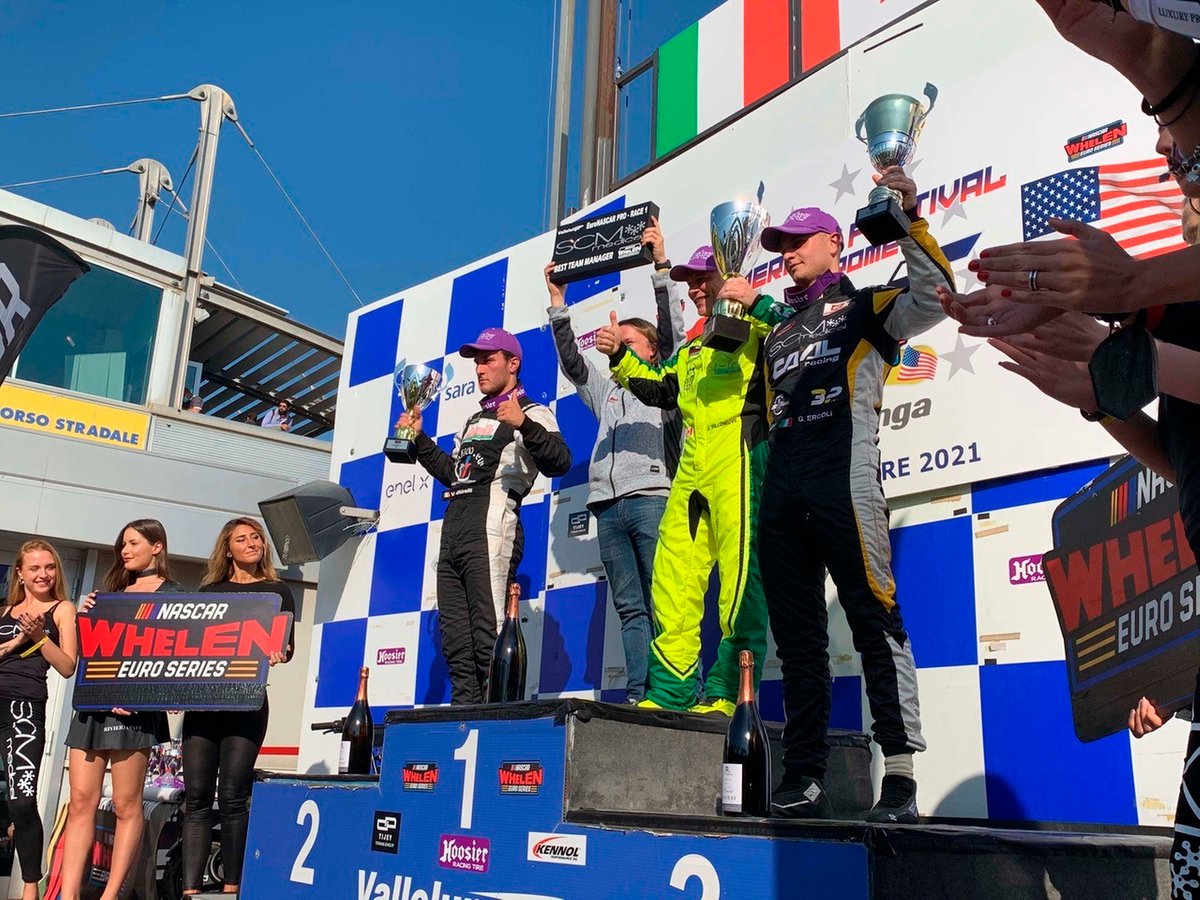 Vainqueur Jacques Villeneuve, Academy Motosport / Alex Caffi Motosport