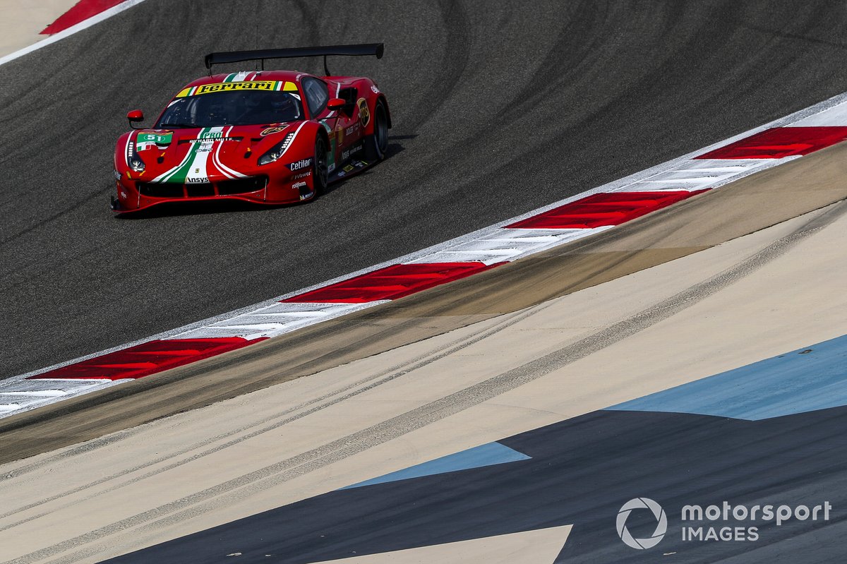 Ferrari 488 GTE Evo n°51 AF Corse : Alessandro Pier Guidi, James Calado