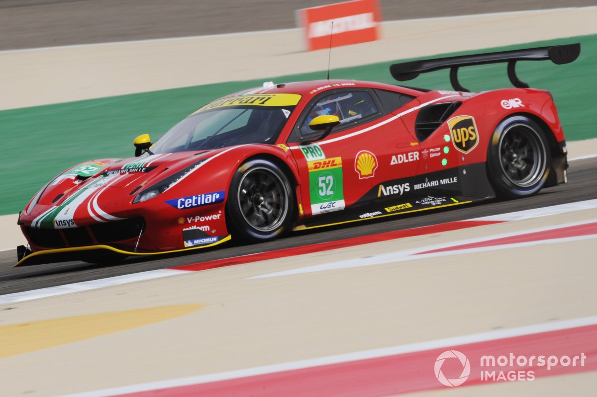 #52 AF Corse Ferrari 488 GTE EVO : Daniel Serra, Miguel Molina 