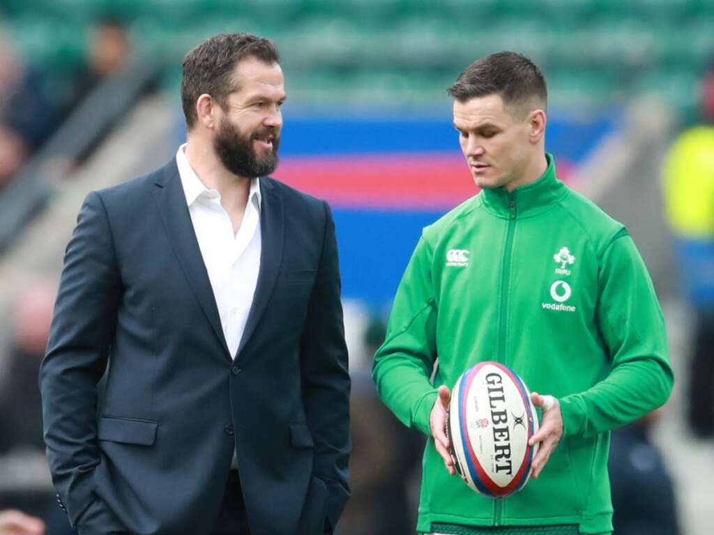 Andy Farrell veut que les demi-mouches alternatives irlandaises défient Johnny Sexton