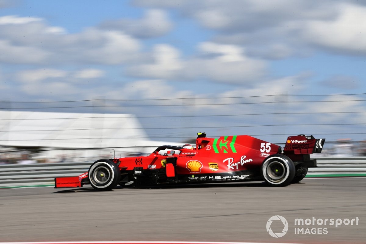 Carlos Sainz Jr., Ferrari SF21