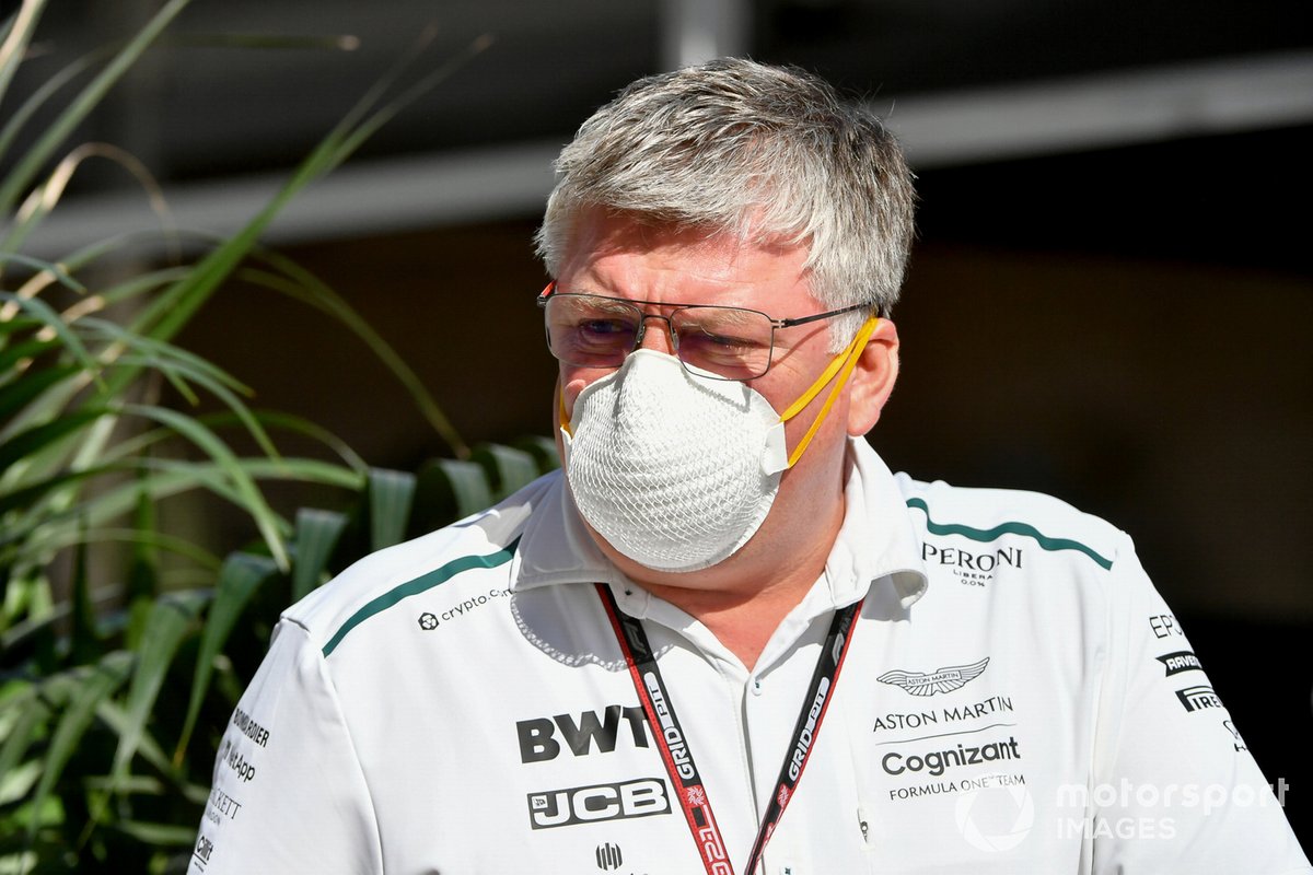 Otmar Szafnauer, directeur d'équipe et PDG, Aston Martin F1 