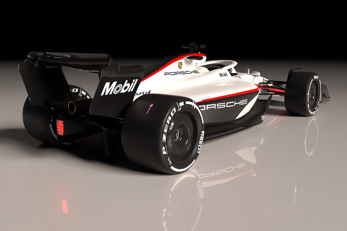 Concept fantastique de Porsche F1 