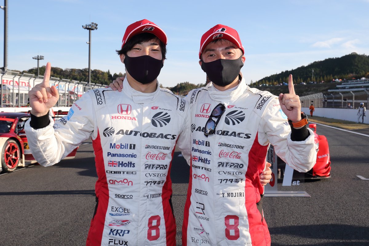 Tomoki Nojiri, Nirei Fukuzumi, #8 ARTA NSX-GT