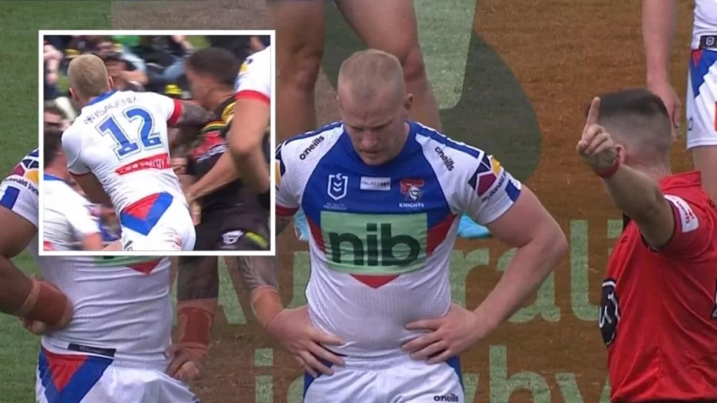 Nouvelles de la NRL Round 3 : Mitch Barnett expulsé pour un tir haut de Chris Smith, score Penrith Panthers vs Newcastle Knights