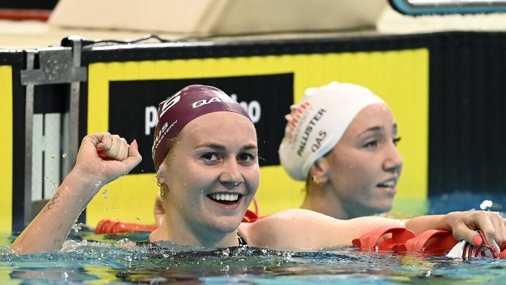 Ariarne Titmus bat le record du monde du 400m nage libre aux essais de natation australiens, temps…